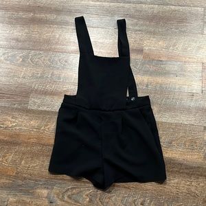Womens black overalls